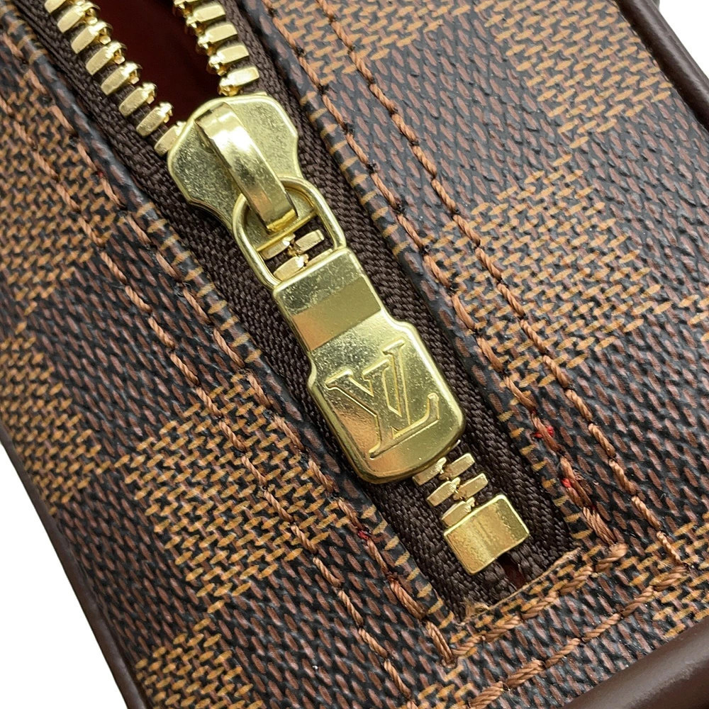 Louis Vuitton Olaf Damier Ebene Bag Shoulder Brown - Picture 11 of 12
